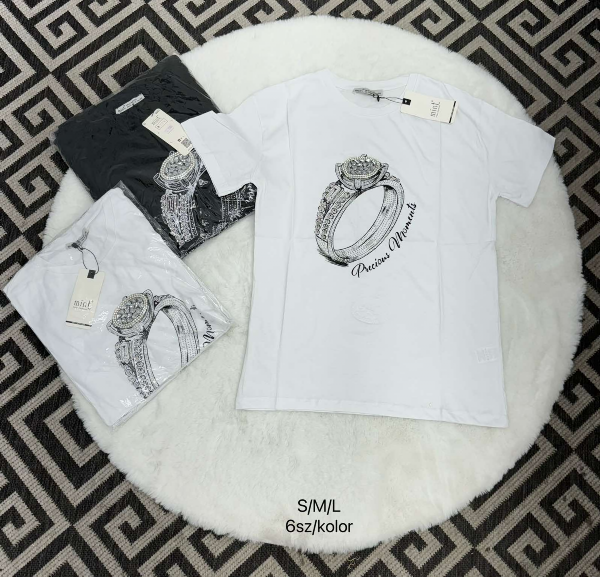 Bluzki damskie Roz S-M-L, Mix kolor Paczka 6 szt